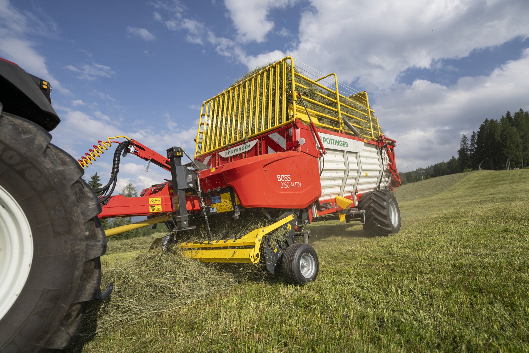 Zielonki i pasza Pöttinger Boss 3190 LP