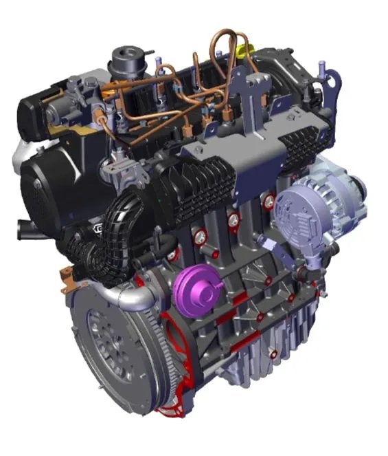 Diesel engine Mahindra & Mahindra Limited VNE4115