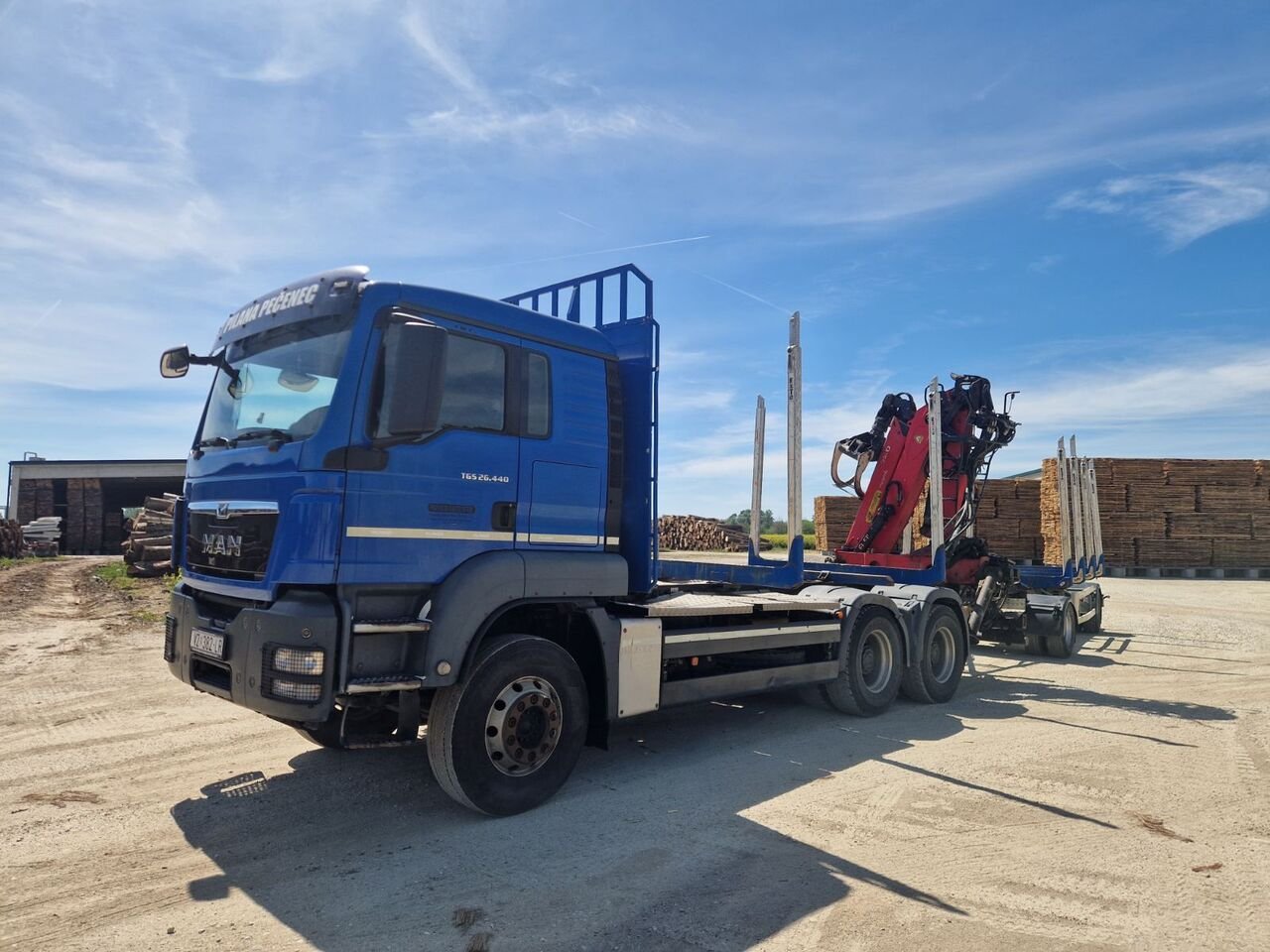 Truck MAN 26.440 6X4H-2 BL