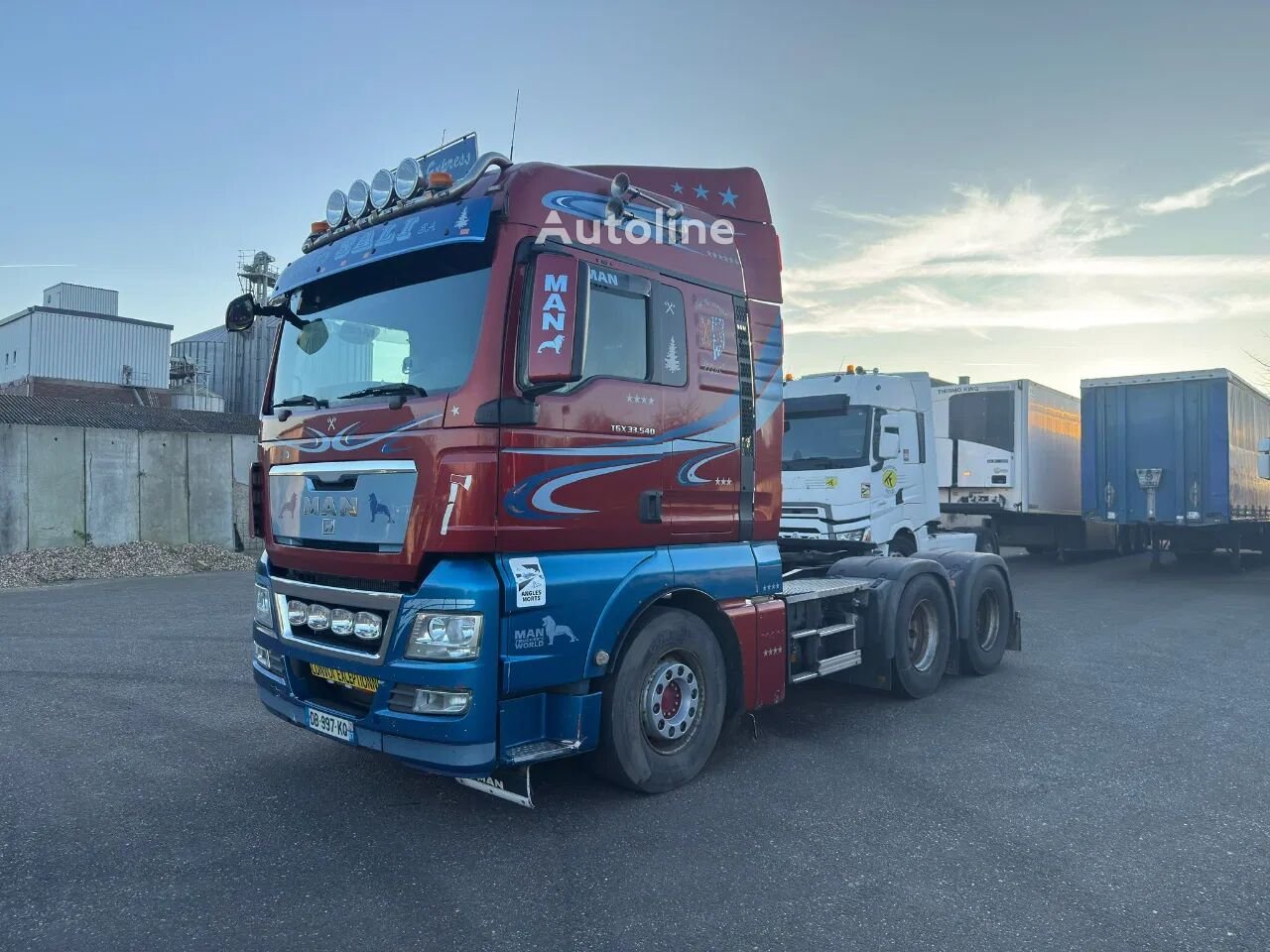 Truck MAN TGX 33.470 6x4 LL CH