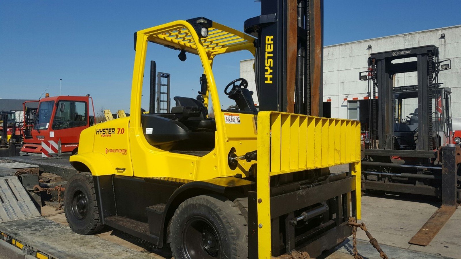 Wózki gazowe LPG Hyster H7.0 FT