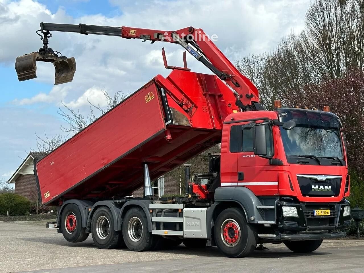 Lastwagen MAN TGS 35.400 8X4 BL/2980