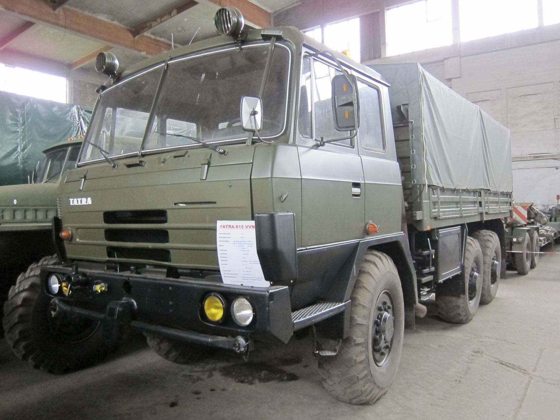 Cab & chassis Tatra Tatra 815 VVN 8x8