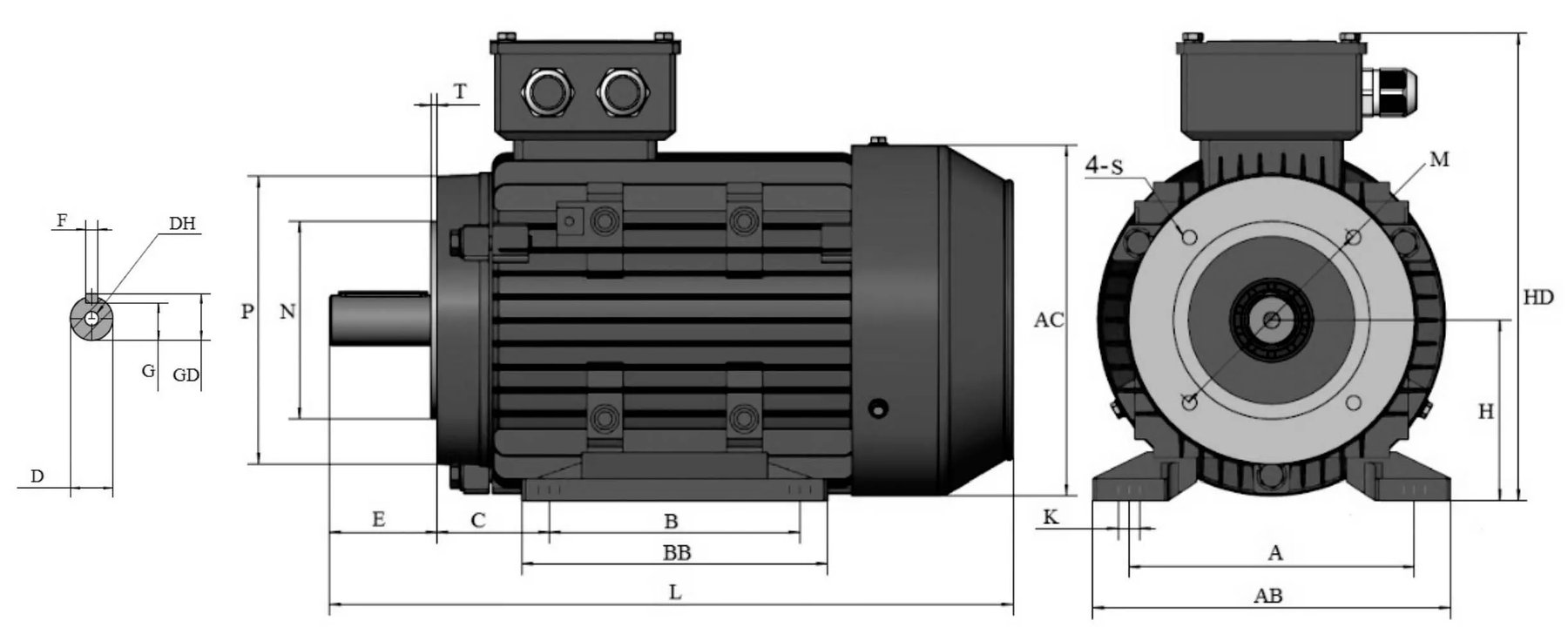 Elektromotor EMT Y2AE 100L6