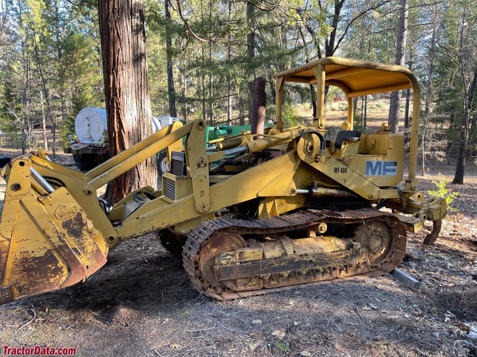 Tractor Massey Ferguson D400C crawler