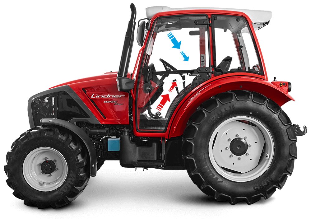 Tractor Lindner Geotrac 64