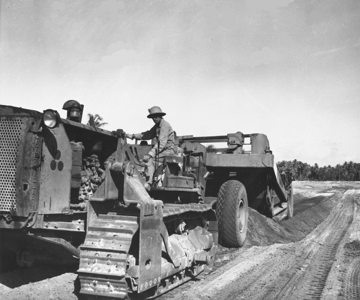 Engineer & recovery vehicles US military M8 bulldozer