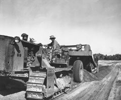 US military M8 bulldozer