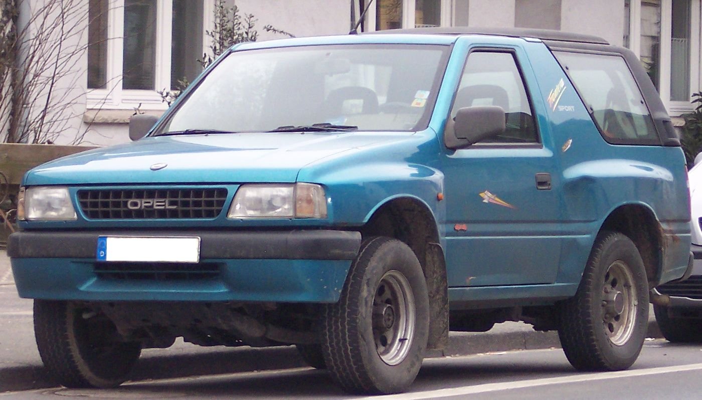 Van Opel FRONTERA B