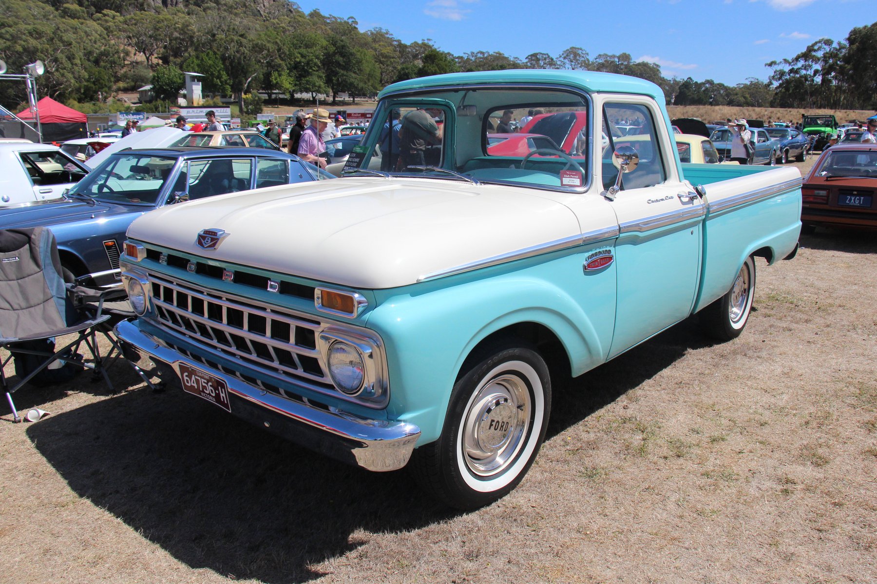 Van Ford F-100 CUSTOM CAB