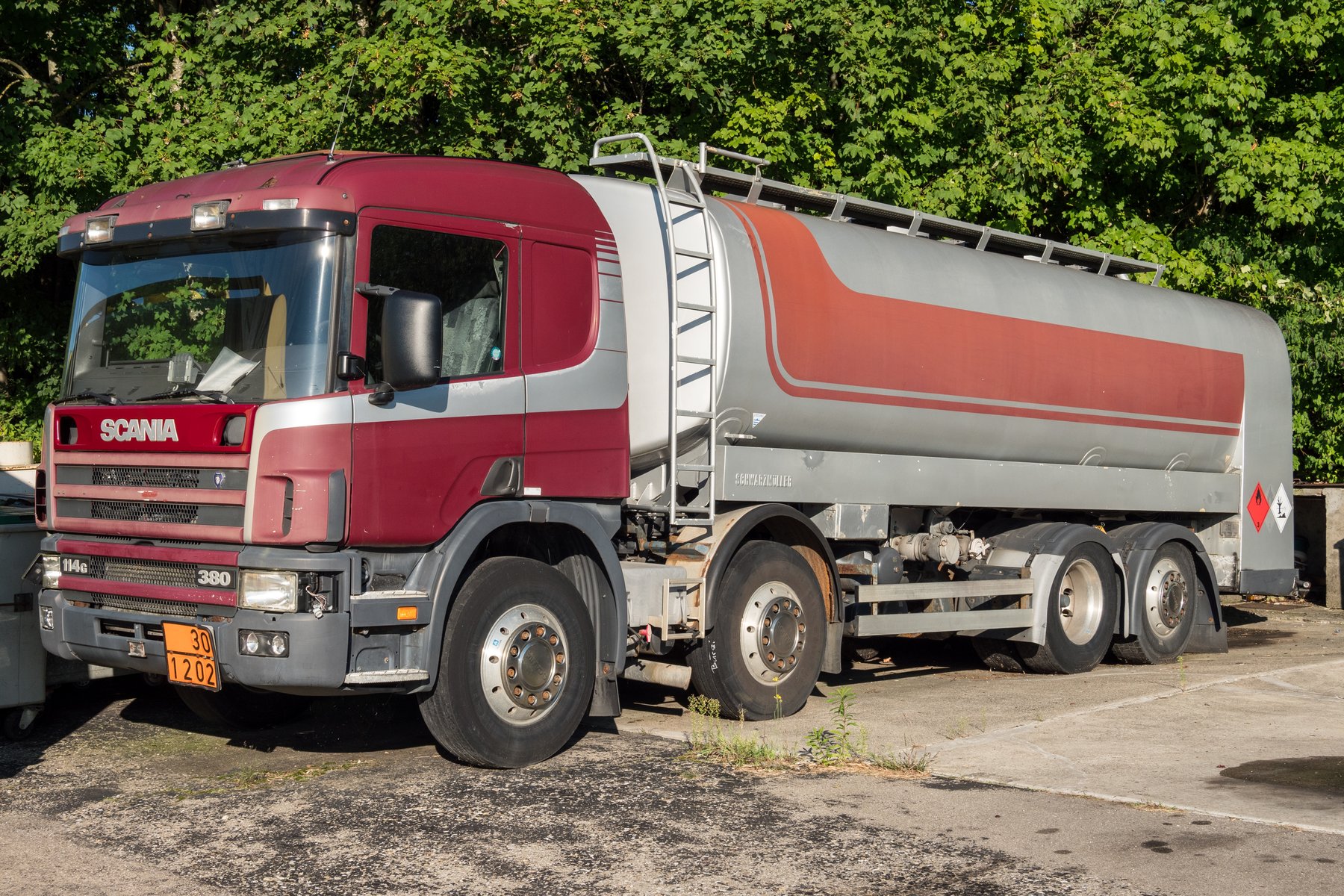 Truck Scania 114 GB 8X4 NZ 380