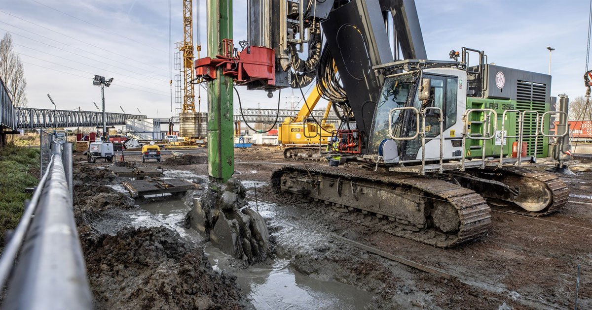 Foundation & piling Liebherr Soil mixing