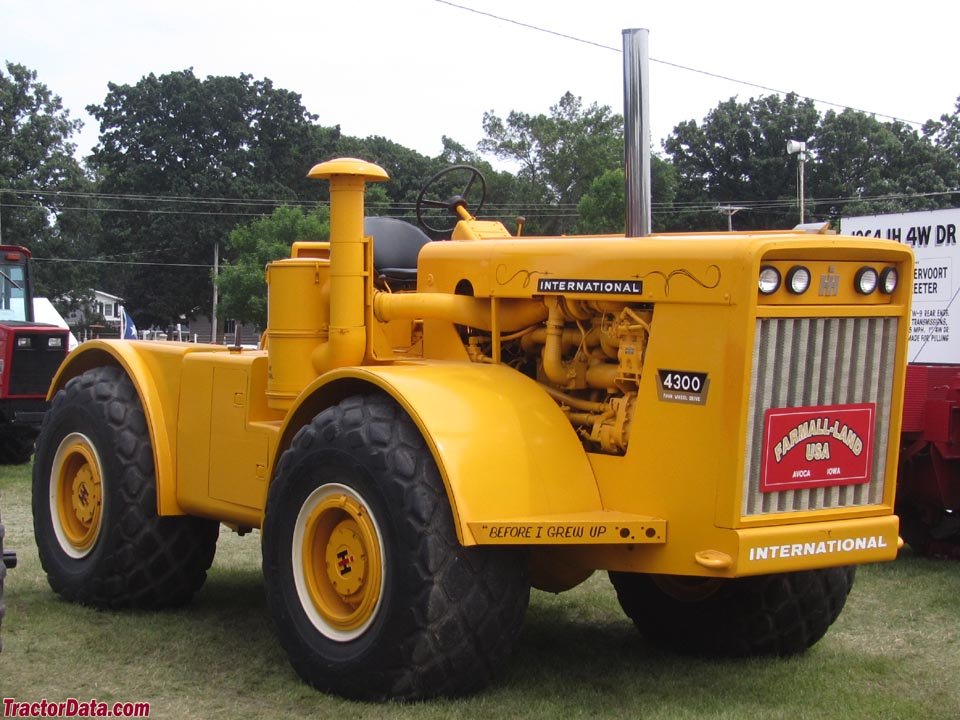 Tractor International Harvester 4300