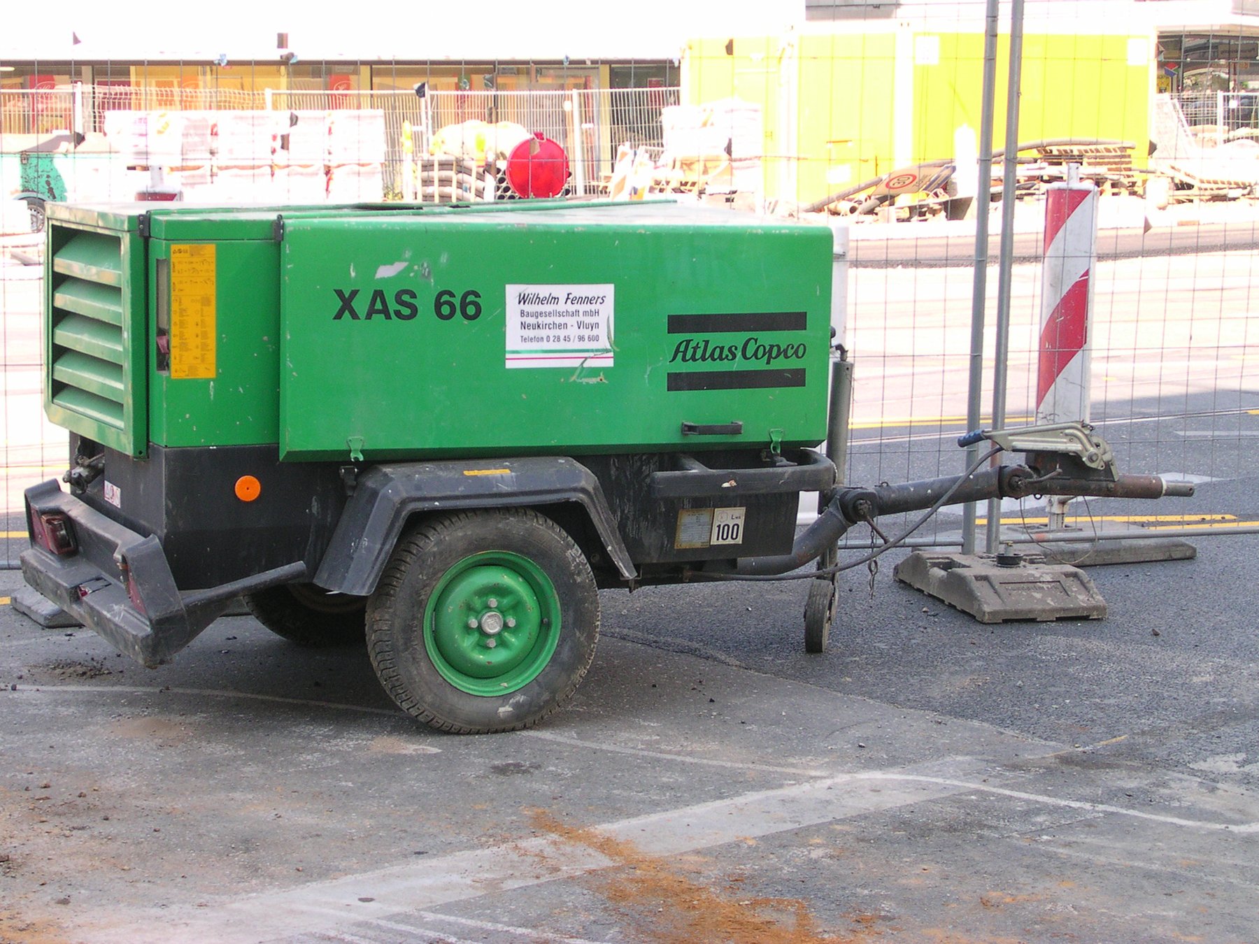Trailer Atlas Copco XAS 66