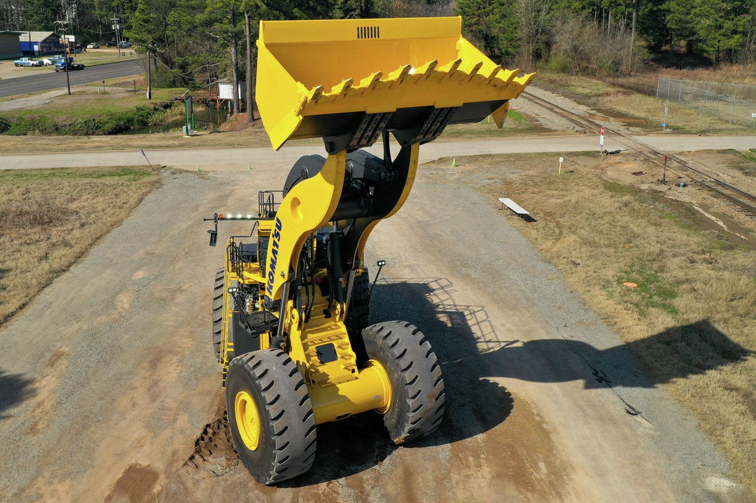 Mining machine Komatsu WE1850
