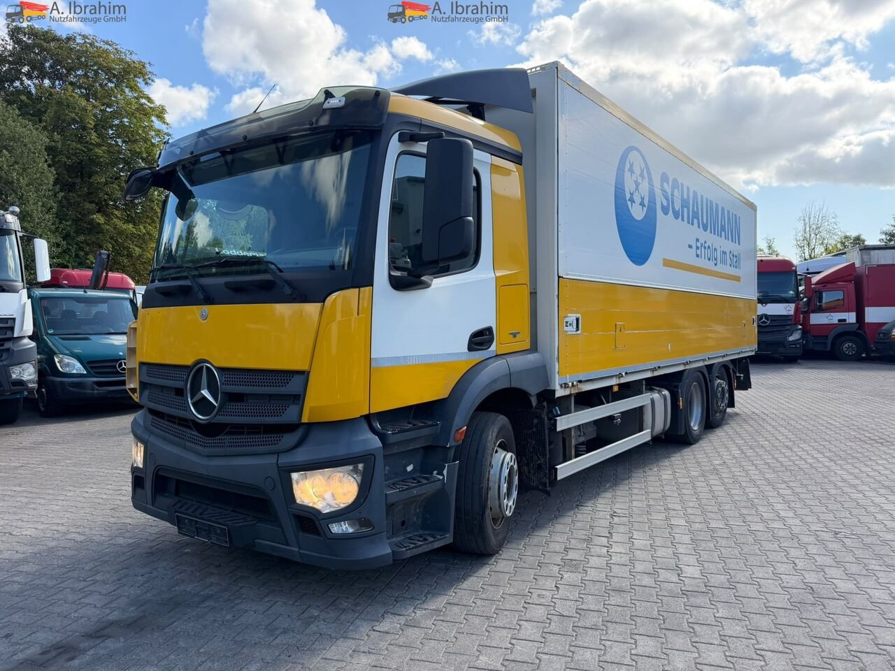 Truck Mercedes Benz Antos 6x2