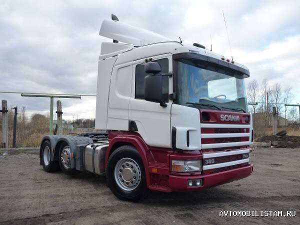 Truck Scania P 114 GB-6X2/390+132