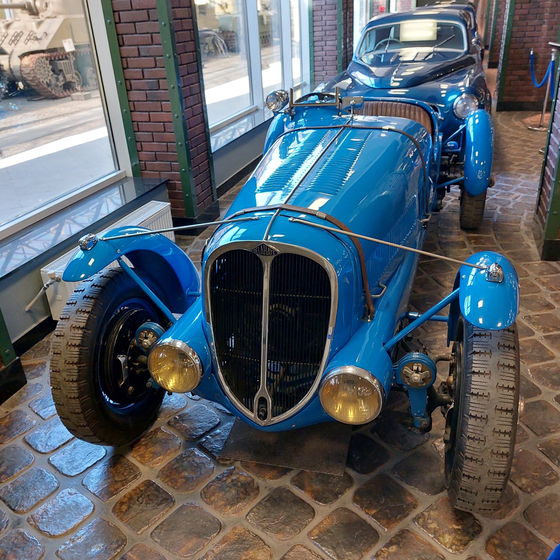Historic military vehicles Delahaye Type 131