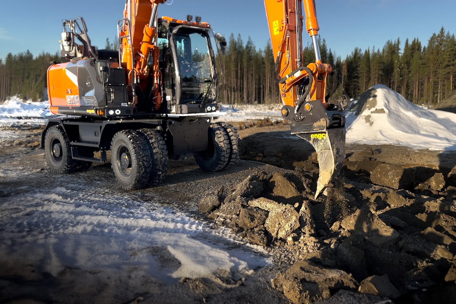 Maschine engcon Ripper