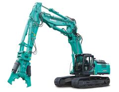 Kobelco SK350DLC-10 BUILDING DEMO