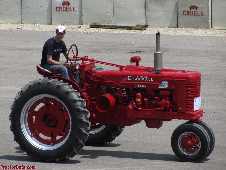 Tractor International Harvester SUPER-MD/MDV