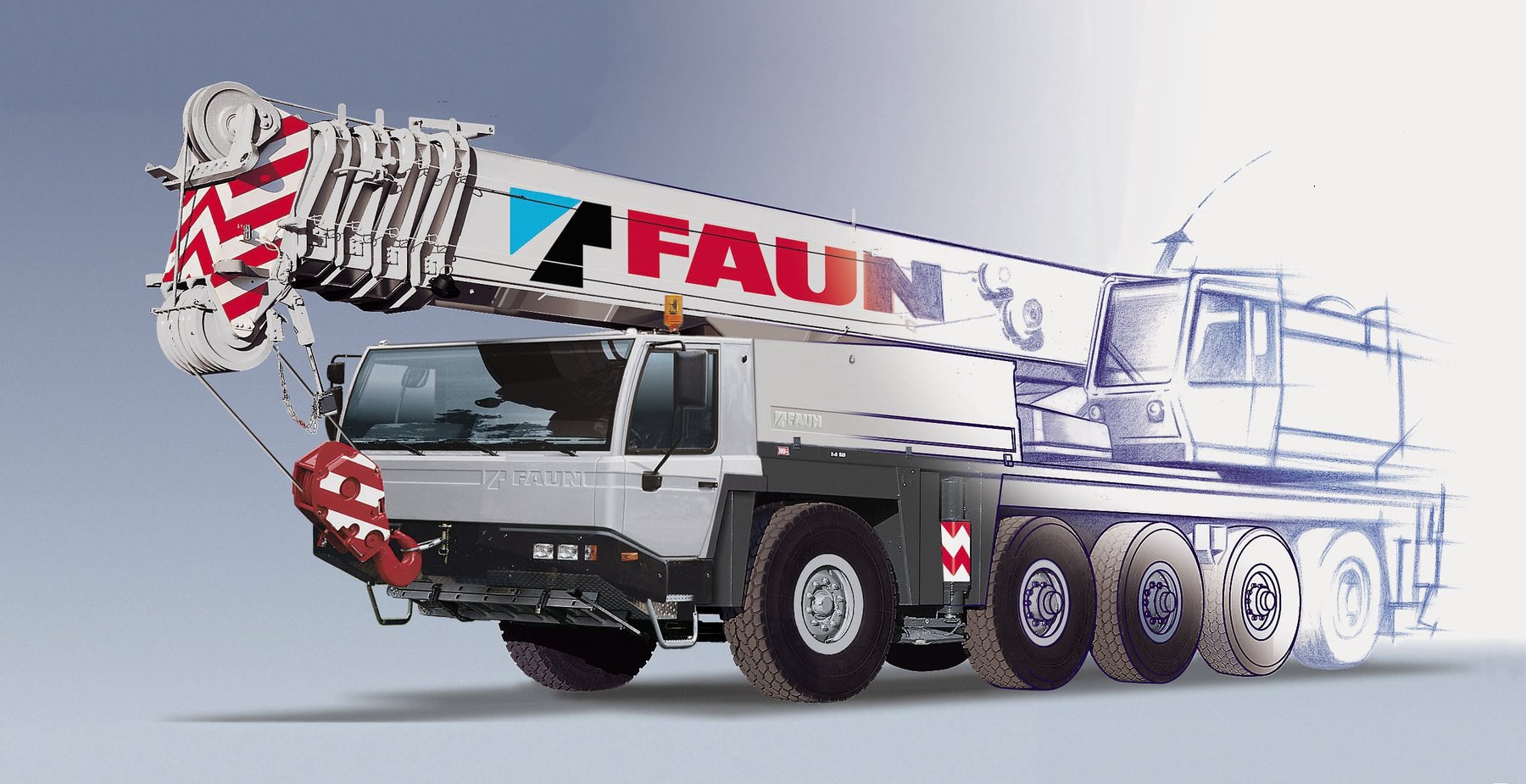 Mobile crane Tadano Faun ATF