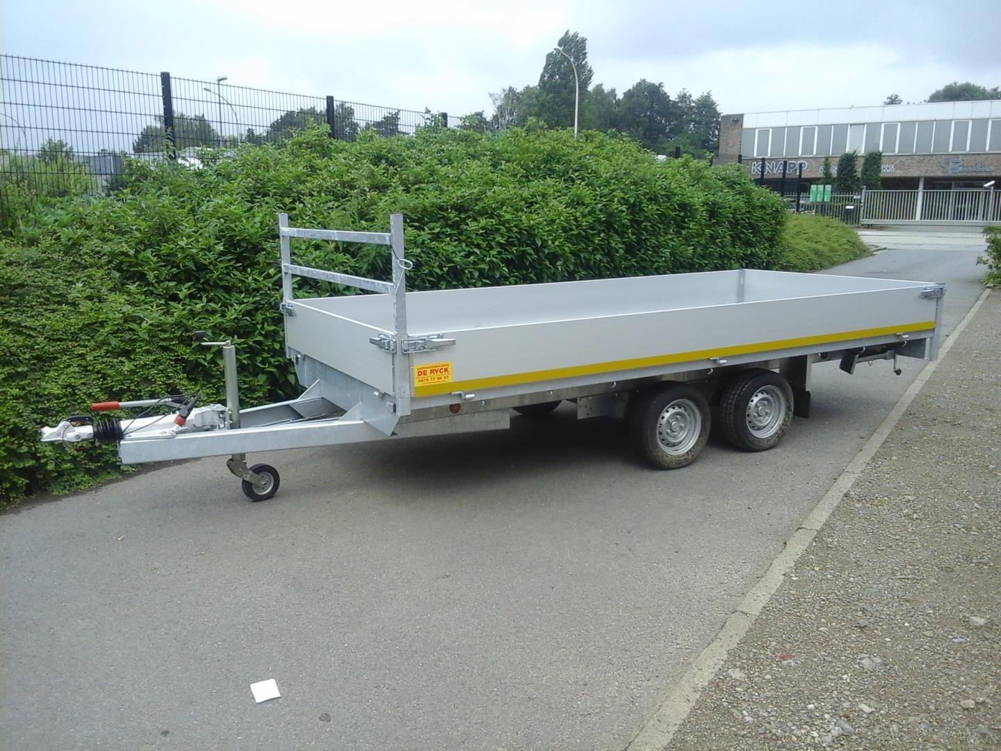 Anhänger JET-LOADER DUBBEL GEREMD LANG