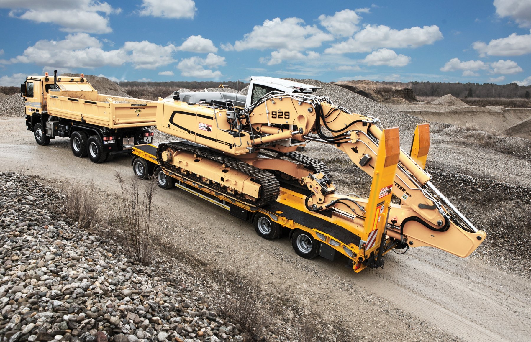 Maschinentransport-Anhänger Goldhofer TU4 expert