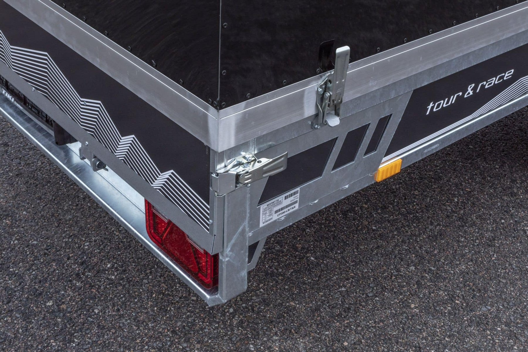 Car trailers up to 3.5 t Tiki CP430-LB/T&R