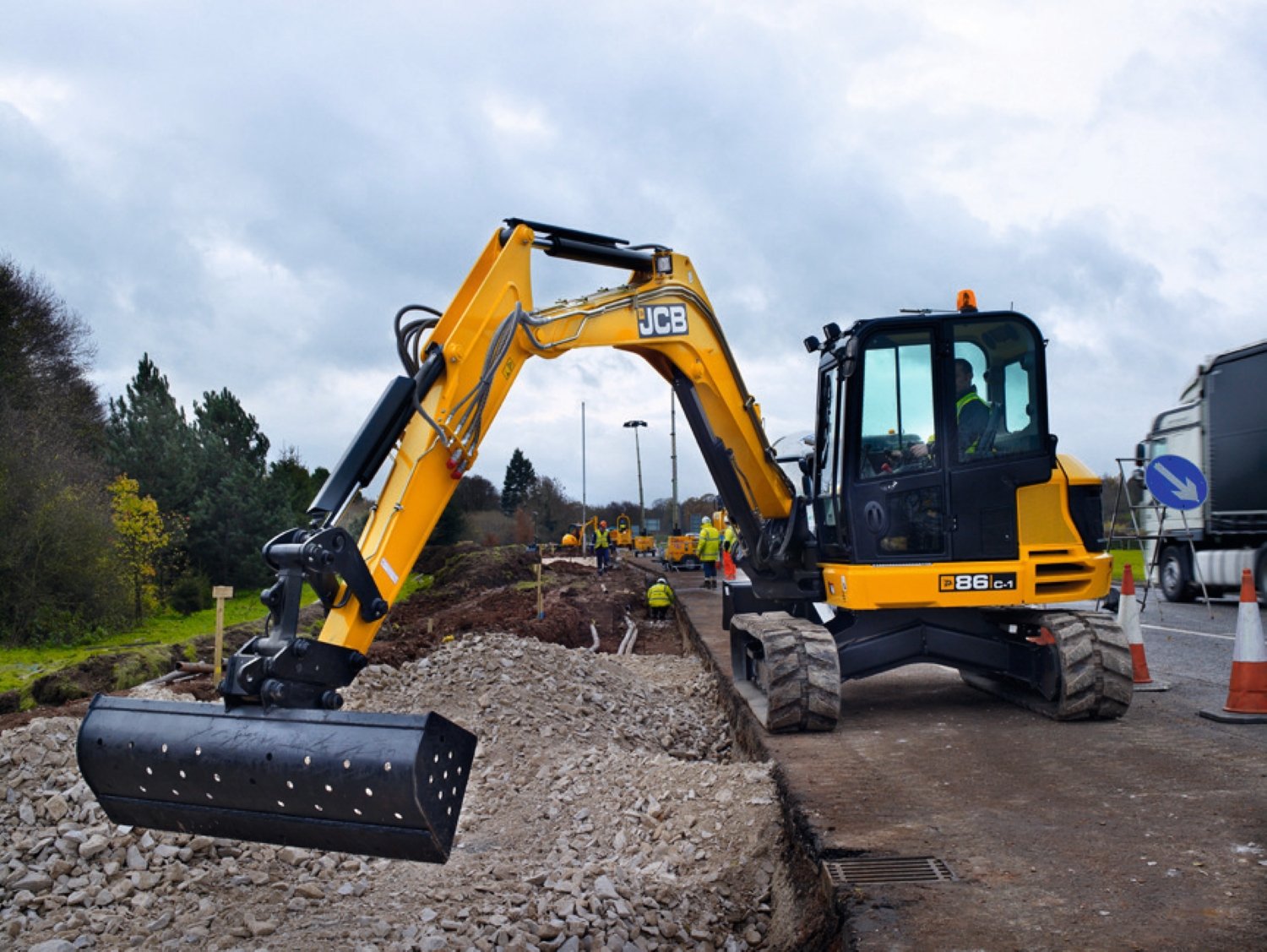 Bagger JCB Compact Track Loaders