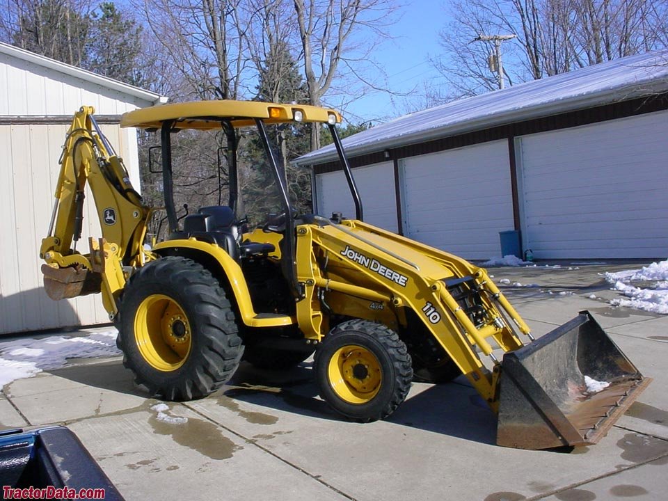 Ładowarka John Deere 110 TLB
