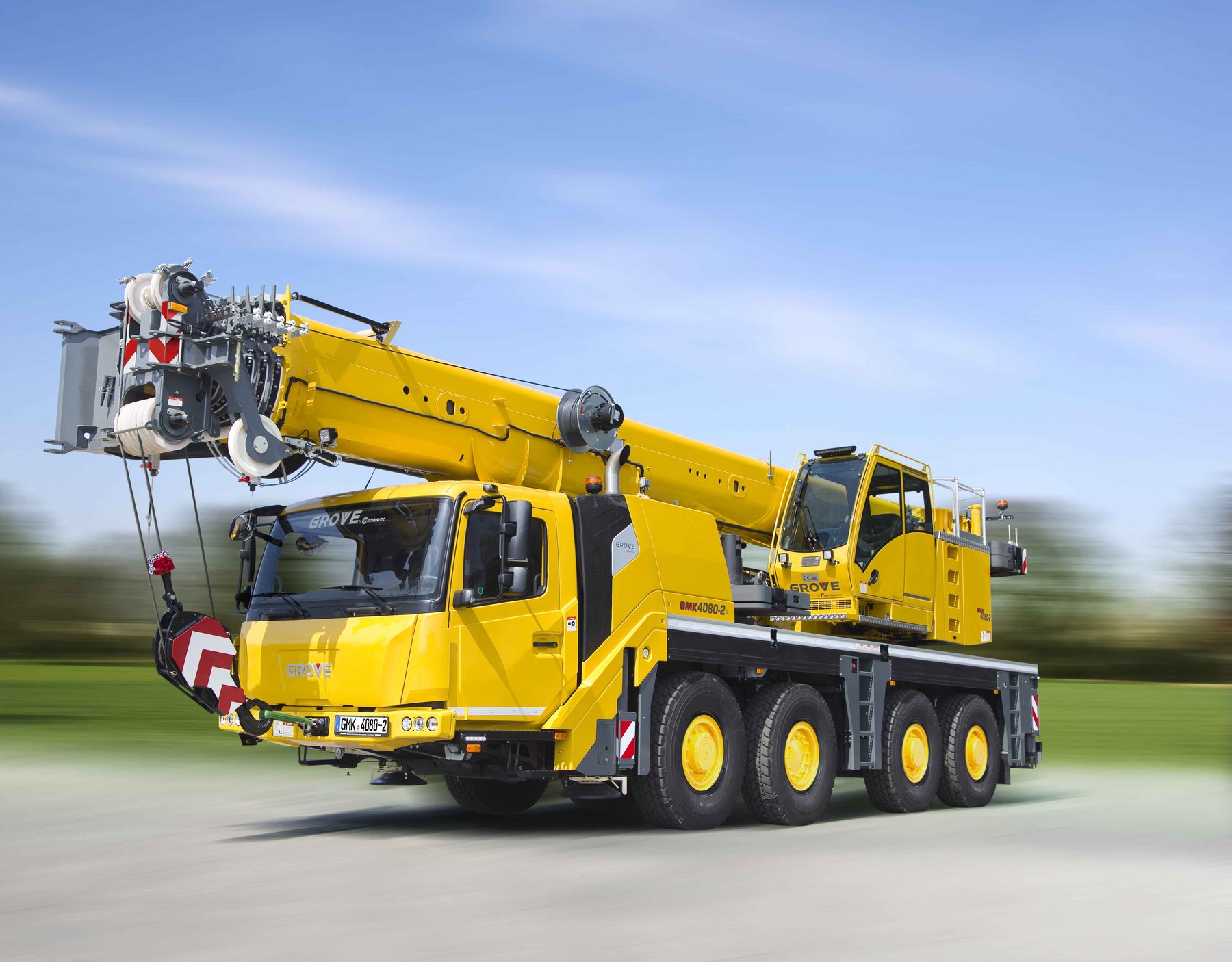 Lastwagen Grove GMK 4080