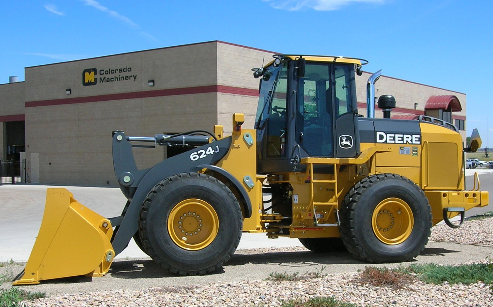 John Deere 624H Waste Handler