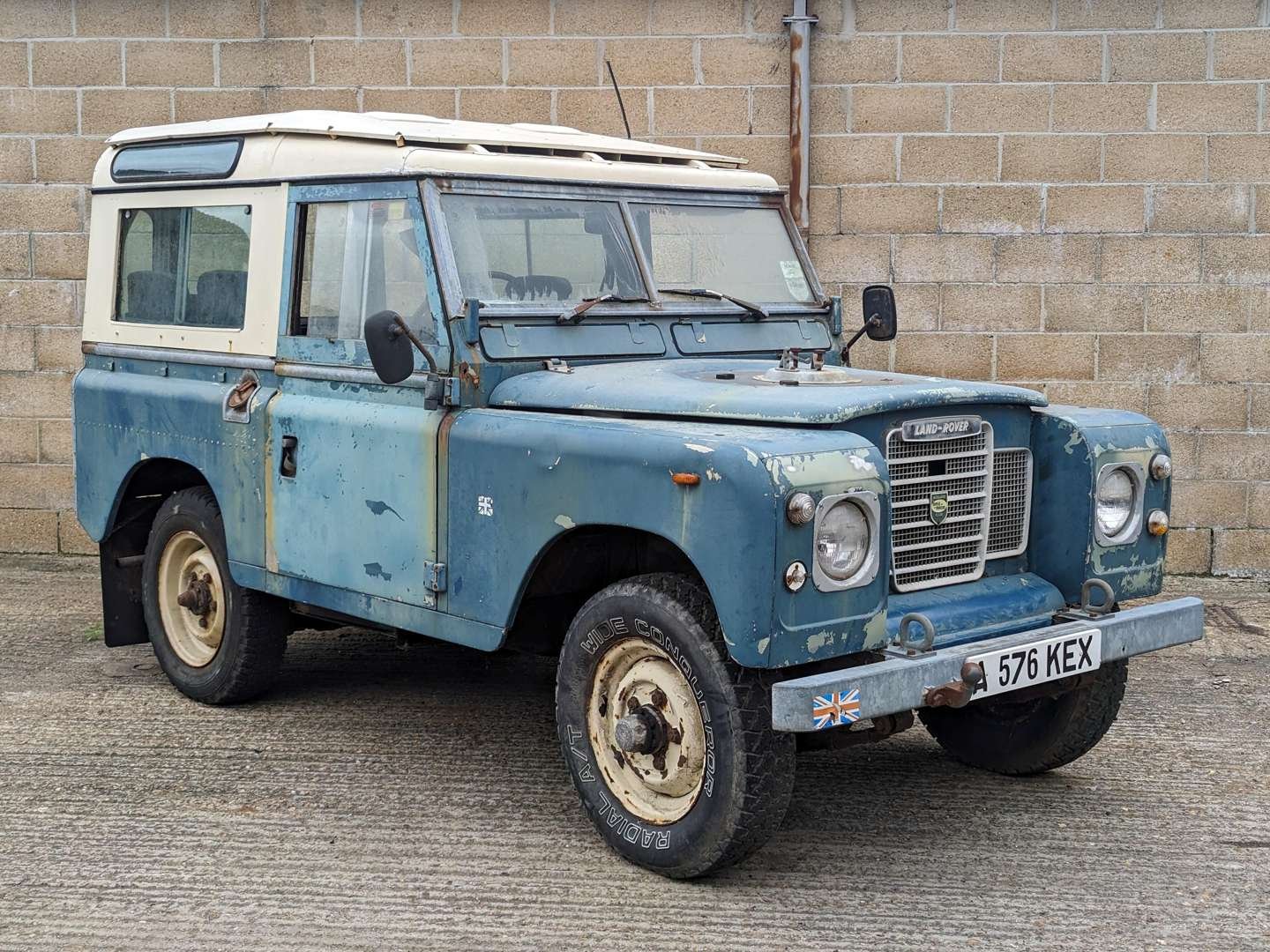 Van Land Rover 88 WB