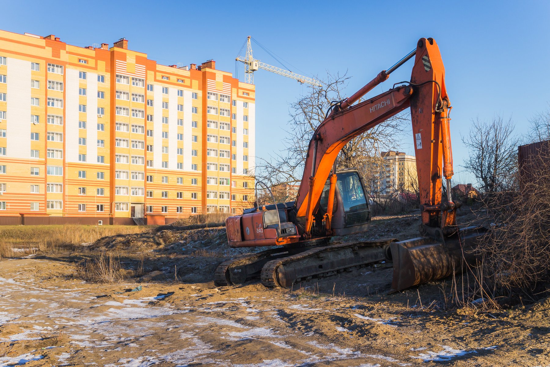 Excavator Hitachi ZX240LCH