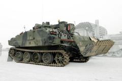 UK military FV180 Combat Engineer Tractor