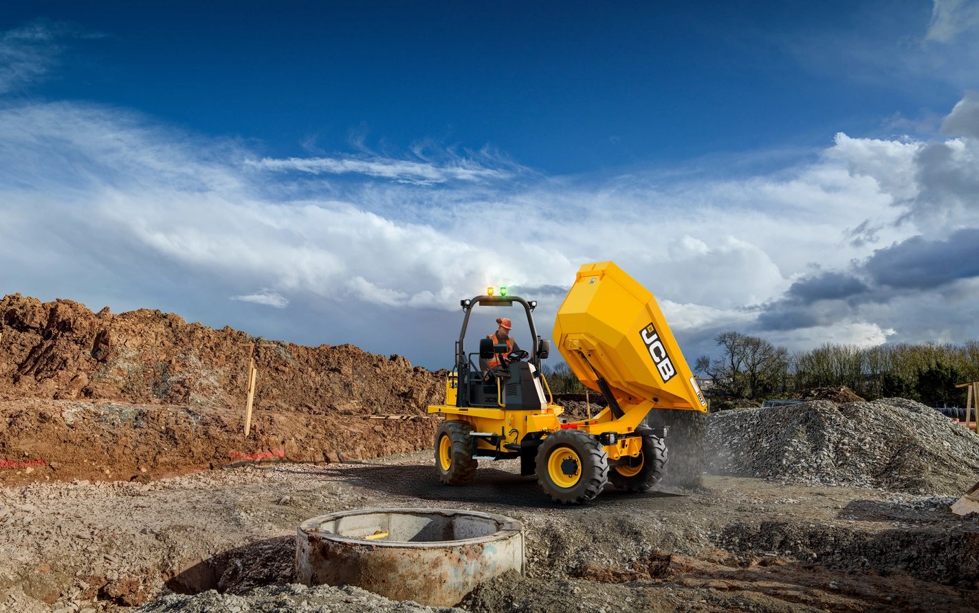 Road construction machine JCB 6T ROPS