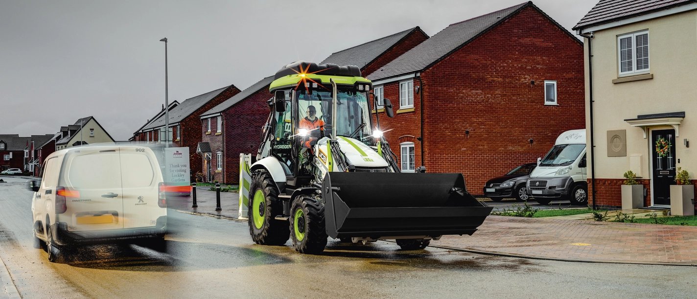 Excavator JCB 3CX Hydrogen