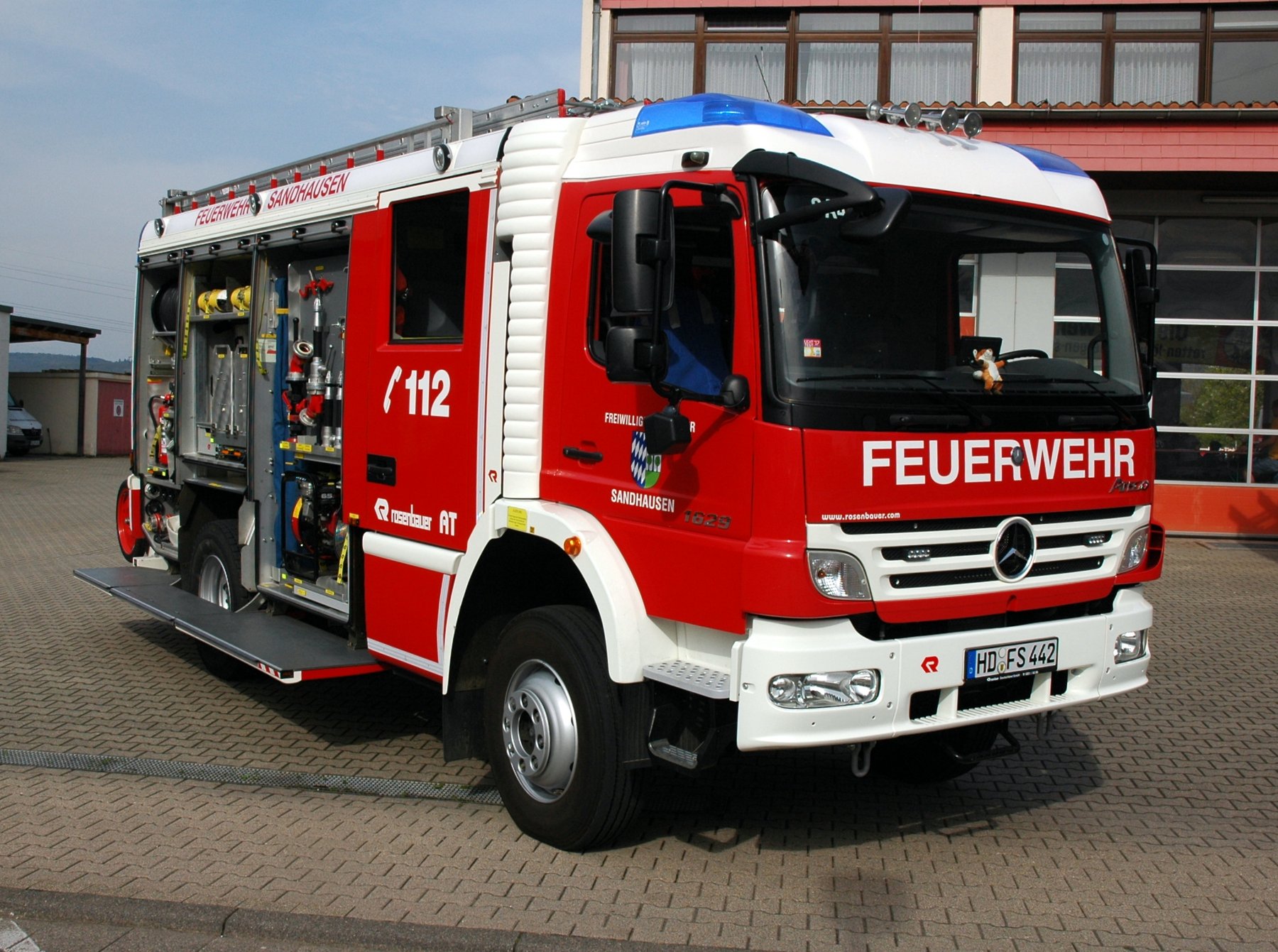 Truck Mercedes Benz 1629 F 4x2
