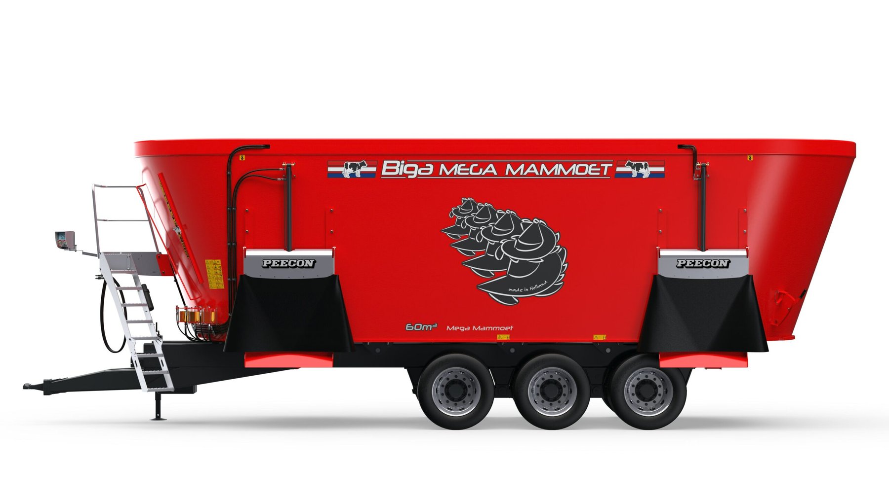 Feed handling PEECON Biga 48-245/275s Mammoet Wide Body Future