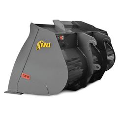 AMI Attachments Waste Piling Bucket