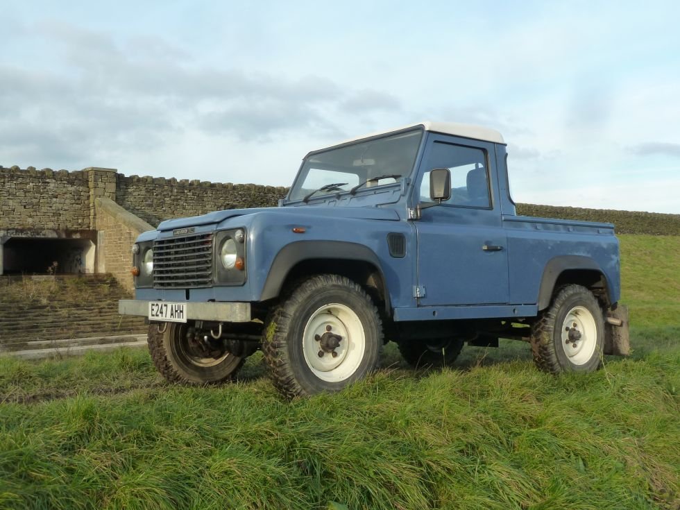Van Land Rover 90 HANDTOP