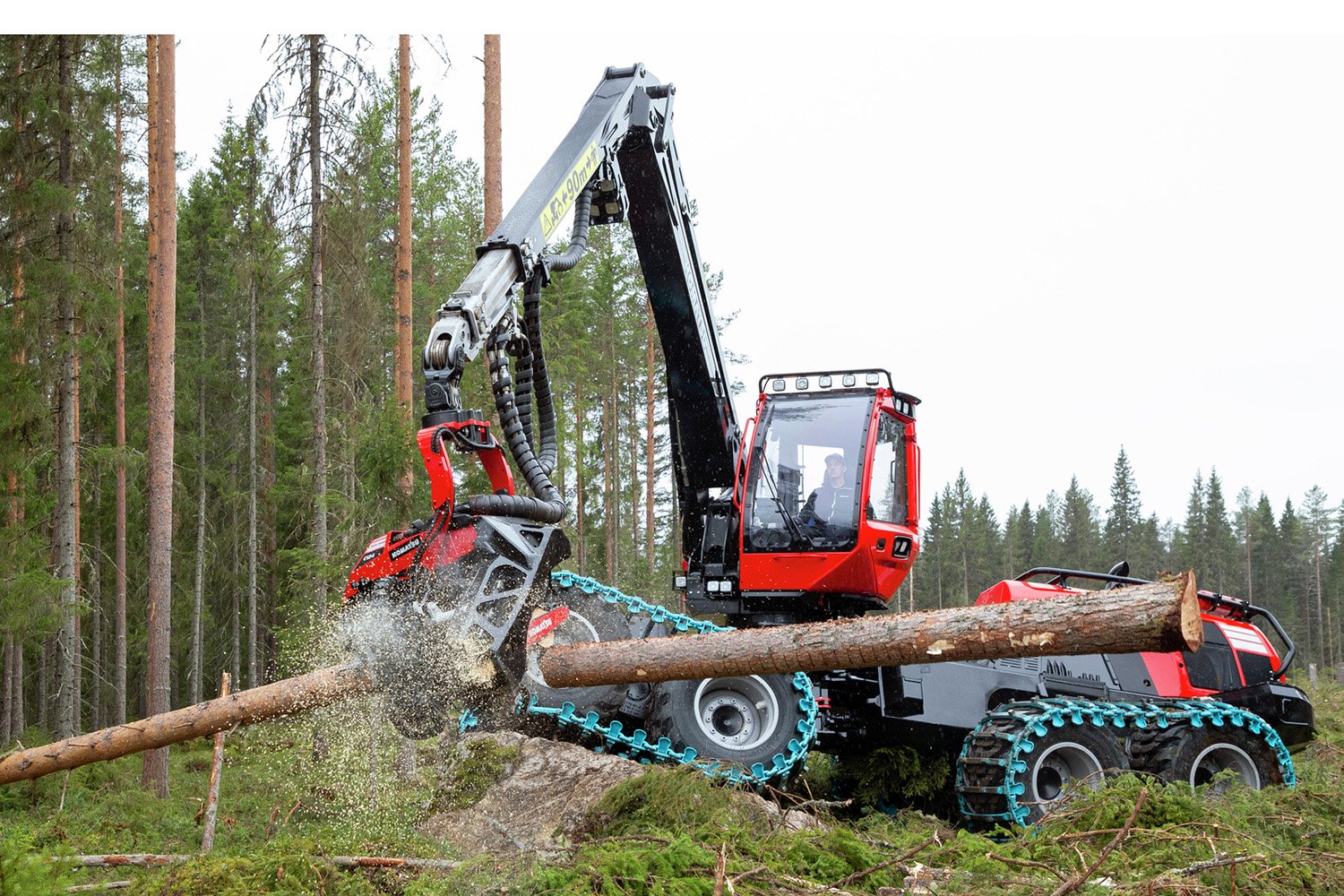 Forestry machine Komatsu C124