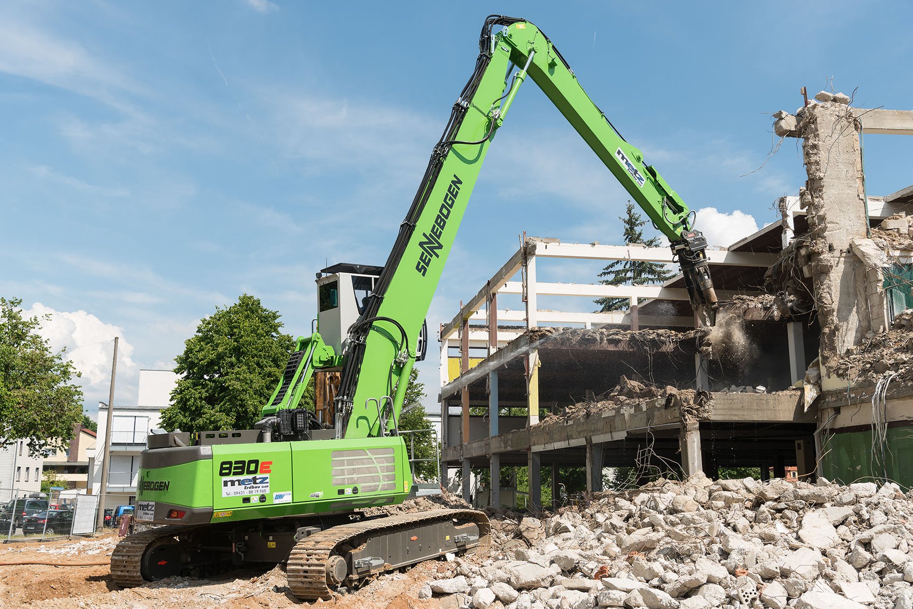 Bagger Sennebogen Flexible Demolition machine