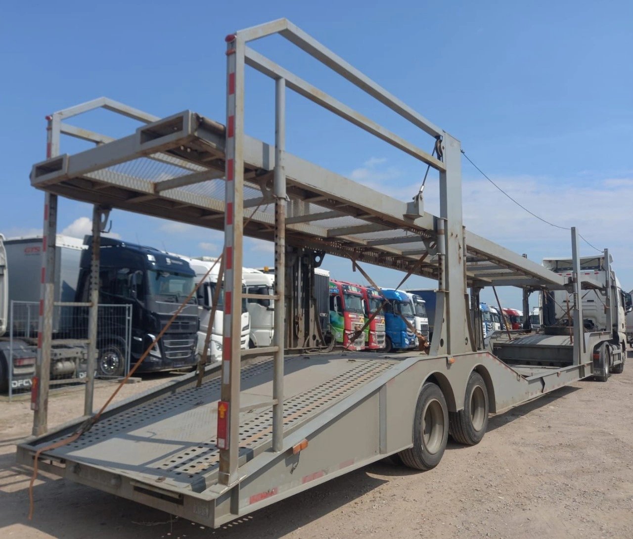 Trailer Van Den Oever Trailers 550-1D/216 LZC