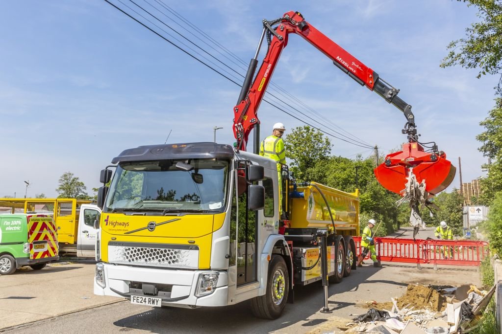 Truck Volvo FE TAG TO PUSHER