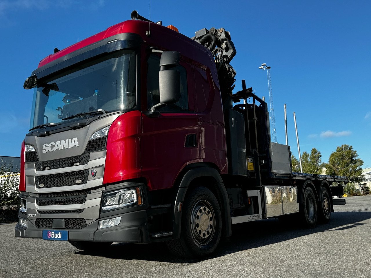 Truck Scania P93ML-BF6-6X2/3050+1550