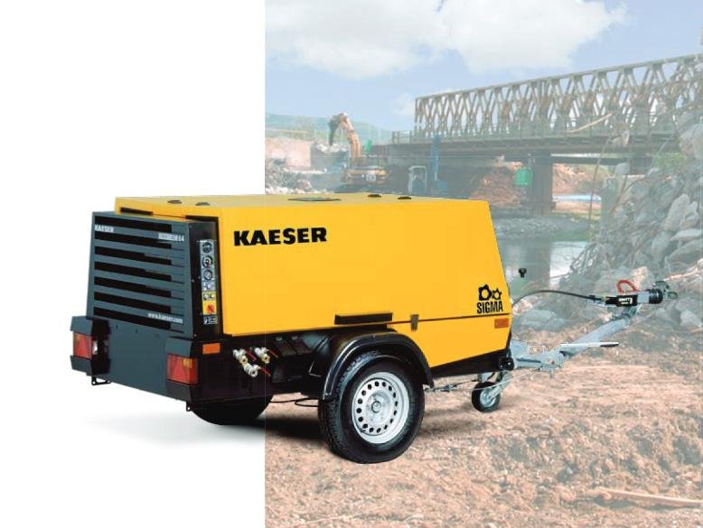 Car trailers up to 3.5 t KAESER KAESER M64 MOBILAIR