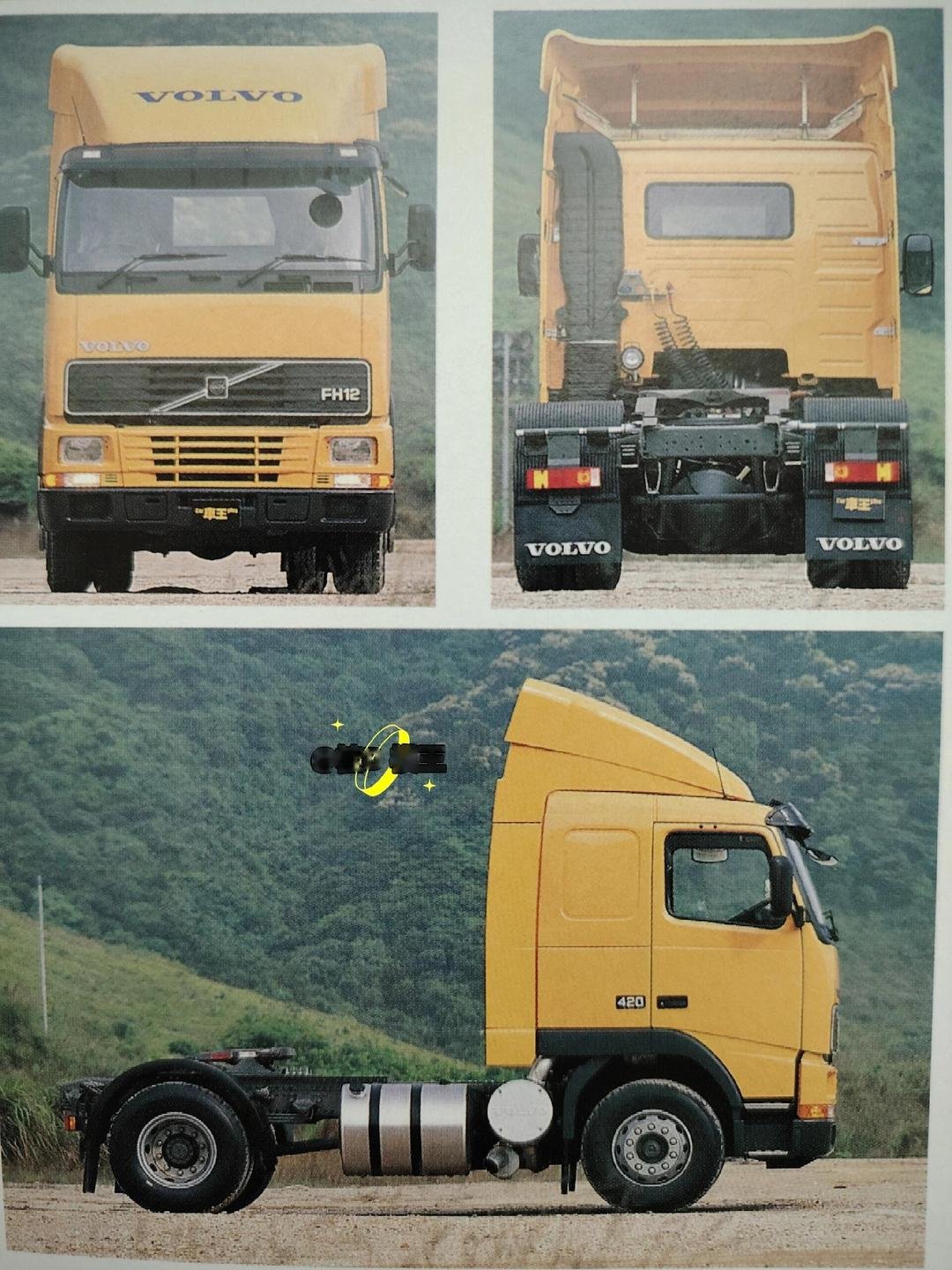 Truck Volvo FH12-FH42RB-A4/650