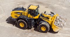 Komatsu WA500-8 yard loader